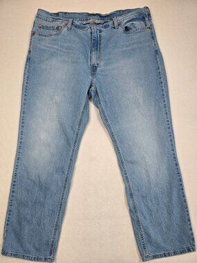 Levis Mens 541 Athletic Fit Light Wash Jeans W40 L30 Denim